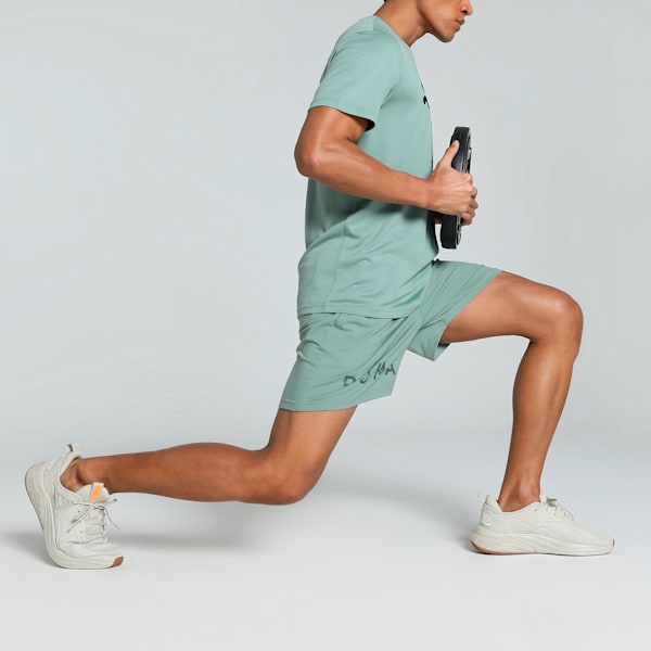 CLOUDSPUN 5" Men's Training Shorts, Green Moon, extralarge-IND